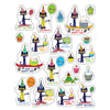 Pete the Cat® Happy Birthday Stickers, 120 Per Pack, 12 Packs