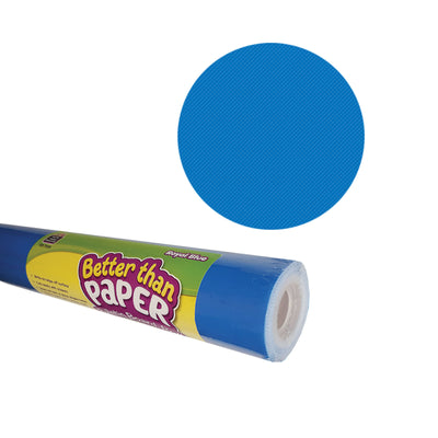 Better Than Paper® Bulletin Board Roll, 4' x 12', Royal Blue, 4 Rolls