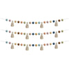 Everyone is Welcome Pom-Poms and Tassels Garland, Pack of 3
