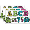 Chalkboard Brights Bold Block 2" Magnetic Letters, 70 Pieces Per Pack, 3 Packs