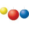 Red, Yellow & Blue Paper Lanterns, 3 Per Pack, 3 Packs