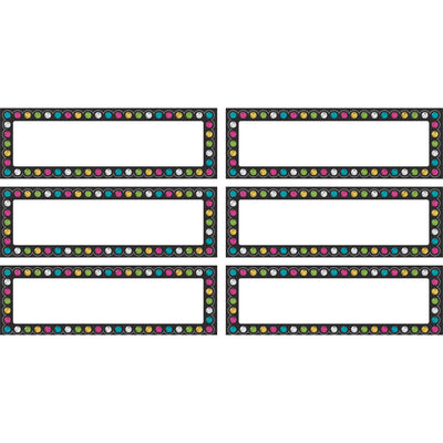 Chalkboard Brights Labels Magnetic Accents, 20 Per Pack, 3 Packs