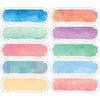 Watercolor Labels Magnetic Accents, 20 Per Pack, 3 Packs
