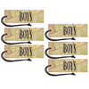 Travel the Map Magnetic Boys Pass, Pack of 6