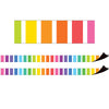 Colorful Stripes Magnetic Border, 24 Feet Per Pack, 2 Packs