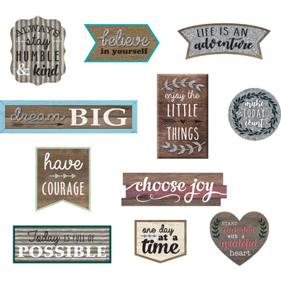 Clingy Thingies® Positive Sayings Accents, 11 Pieces Per Pack, 2 Packs