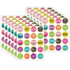 Confetti Stickers, 120 Per Pack, 12 Packs