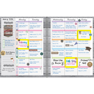 Home Sweet Classroom Lesson Planner