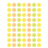 Lemon Zest Mini Stickers, 378 Per Pack, 12 Packs
