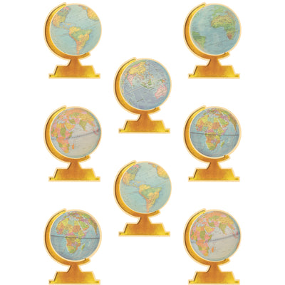 Travel The Map Globes Accents, 30 Per Pack, 3 Packs