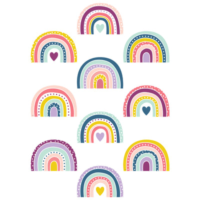 Oh Happy Day Rainbow Accents, 30 Per Pack, 3 Packs