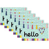 Oh Happy Day Hello Postcards, 30 Per Pack, 6 Packs