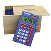 Teacher's Calculator Kit, 8 Digit Pocket Calculator, Large Display, Set of 10