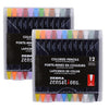 Refillable Mechanical Colored Pencils, 12 Per Pack, 2 Packs